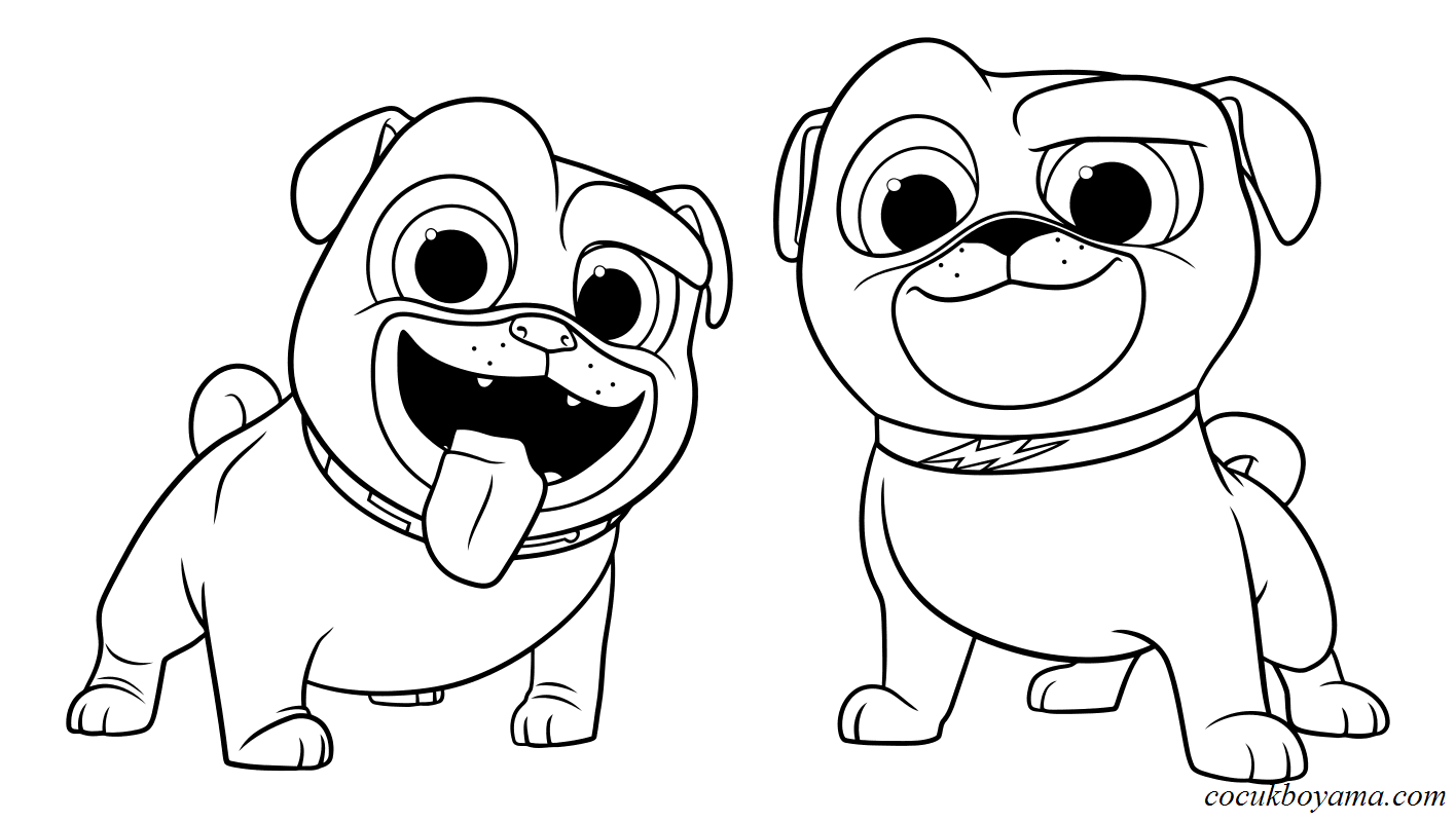 Printable Puppy Dog Pals Keia Coloring Pages canvaswe